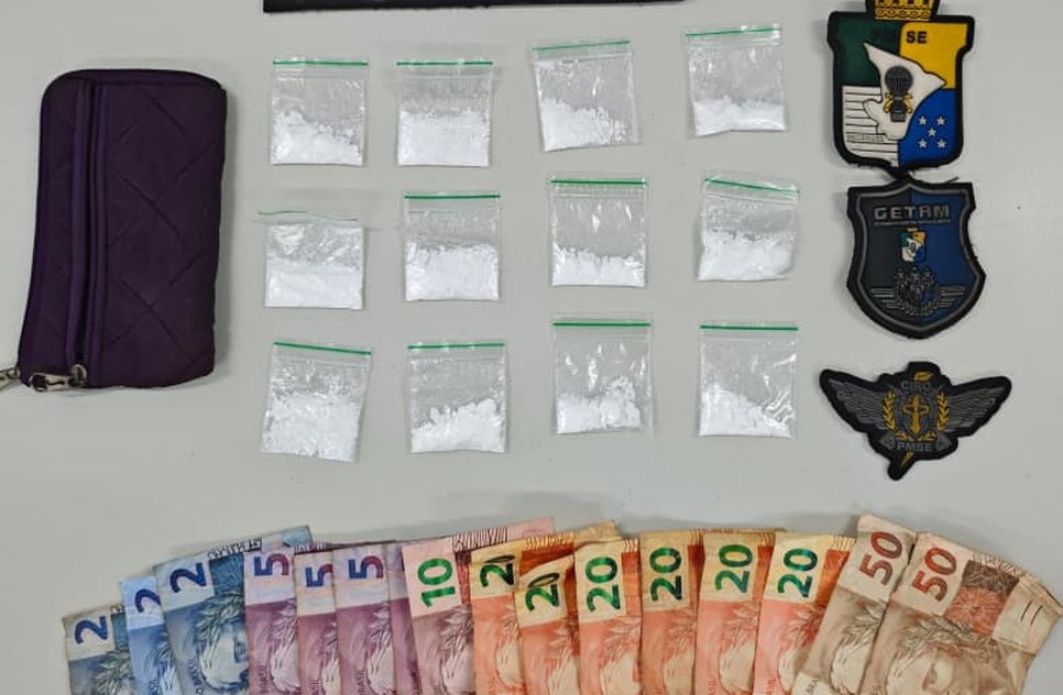 Apreensão de drogas  / Foto: PMSE