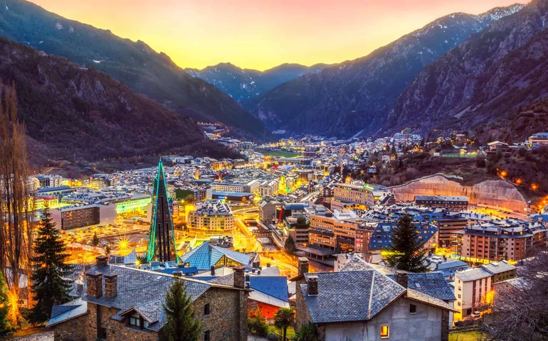 Andorra registra primeira nevasca