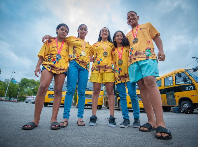 Alagoas conquista dez medalhas na primeira etapa dos Jogos Escolares Brasileiros