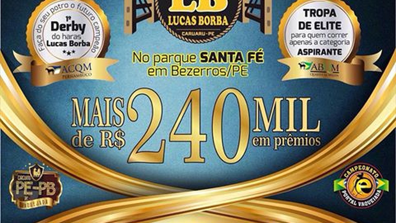 Vaquejada de Bezerros-PE oferece mais de R$ 240 mil em prêmios