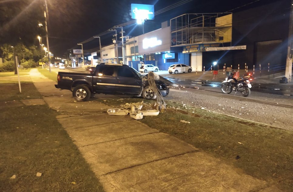 acidente na Melícia Machado