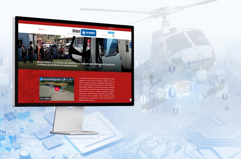 ITEC entrega site oficial do Departamento Estadual de Aviação e reforça modernização dos serviços públicos