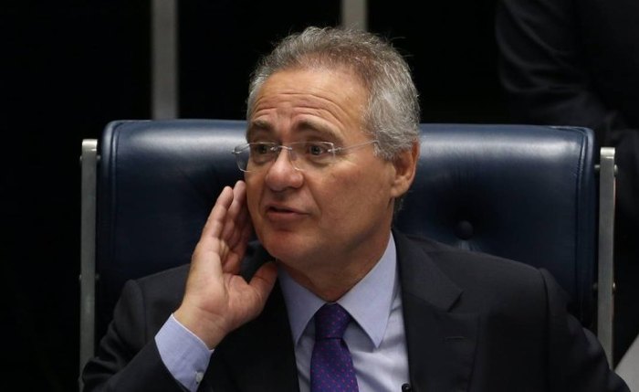O presidente do Senado, Renan Calheiros (PMDB-AL) - Ailton de Freitas / Agência O Globo