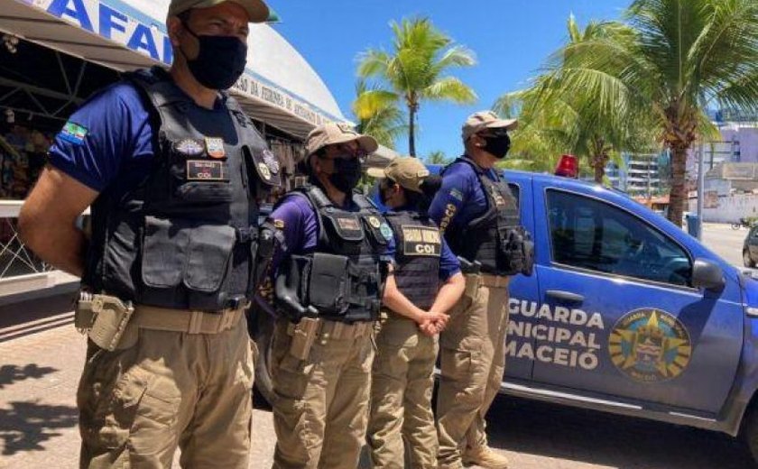 Guarda Municipal prende suspeito de violência contra mulher em Jaraguá