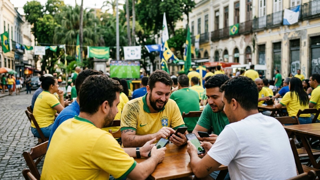Pesquisa aponta que 56% dos brasileiros pretende apostar durante a Copa do Mundo de 2026