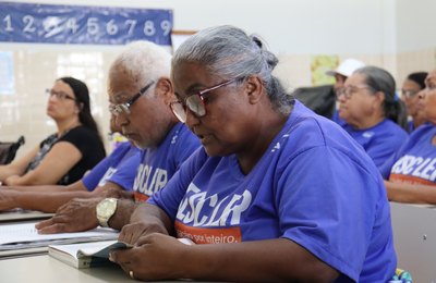 Sesc abre inscrições para Educação de Jovens e Adultos em Arapiraca, Palmeira e Teotônio Vilela