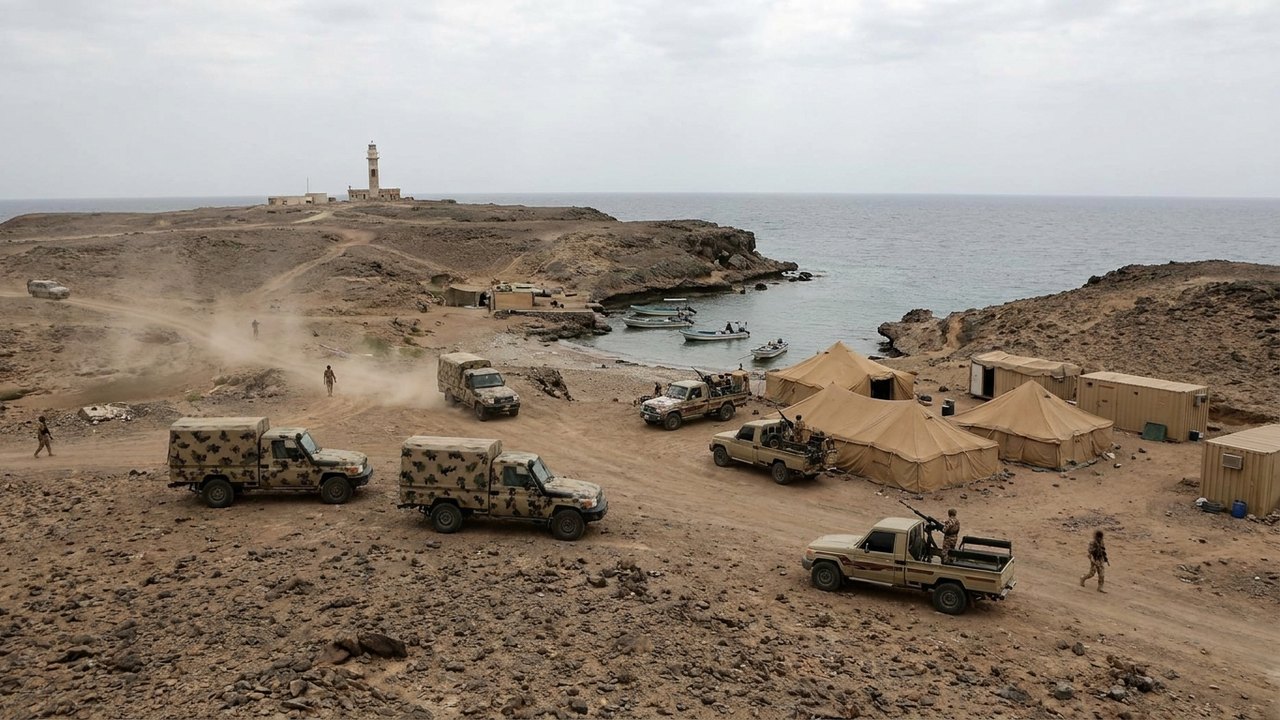 Houthis tomam ilha de Mayun, ponto estratégico na entrada do Mar Vermelho