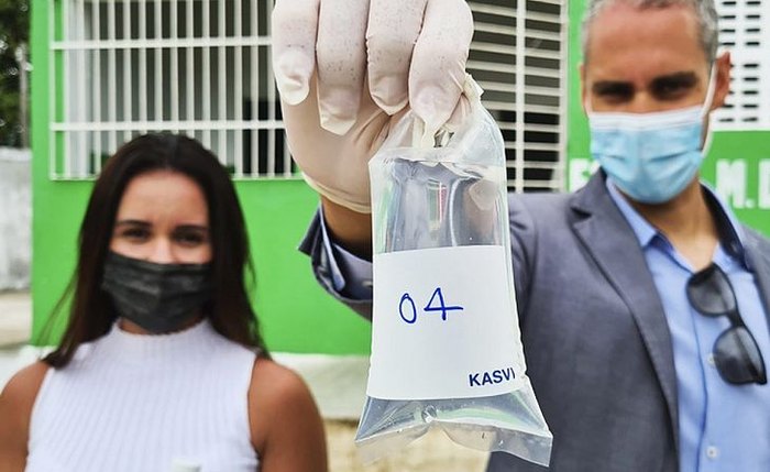 Amostras colhidas pelo Instituto do Meio Ambiente de Alagoas