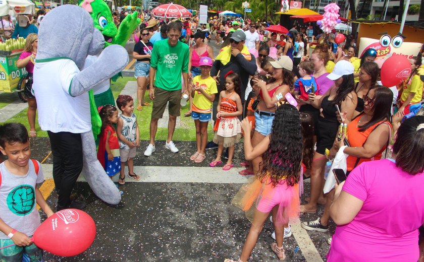 IMA desenvolve ações educativas durante as prévias carnavalescas de Maceió