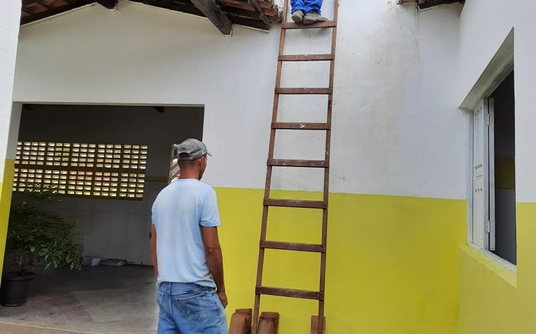 Prefeitura de São Brás reforma escolas municipais