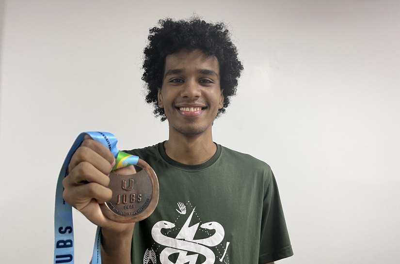 Estudante da Uncisal conquista medalha de bronze no taekwondo na seletiva mundial dos JUBs 2023