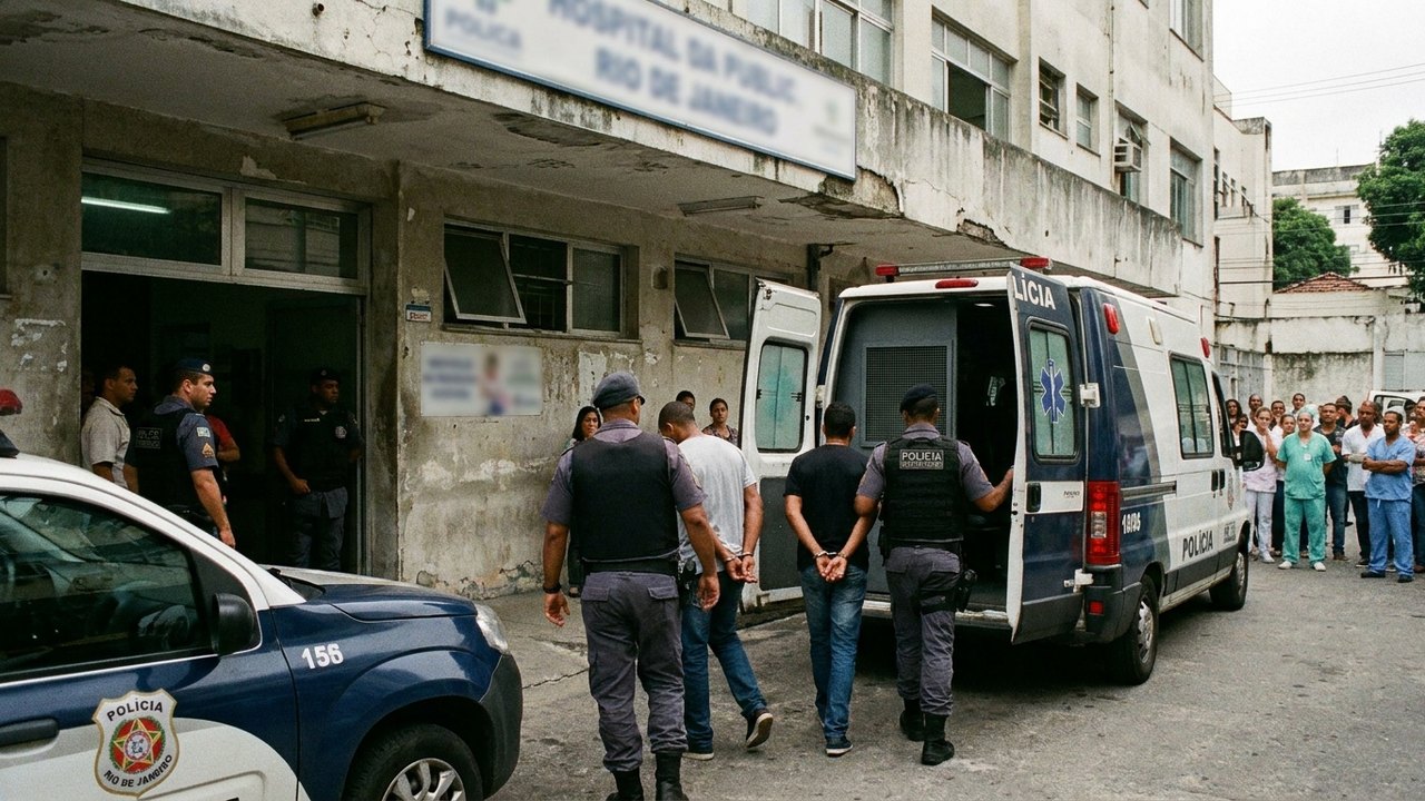 Apontado como um dos criminosos mais procurados do Rio é preso em hospital