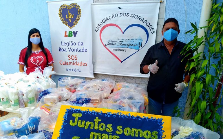 LBV no amparo a famílias alagoanas de baixa renda afetadas pela pandemia