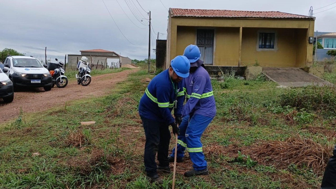 Mais Água Alagoas: operações de combate a perdas evitam desperdício mensal de 4 milhões de litros de água