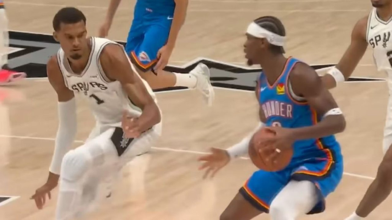 Oklahoma City Thunder vence Spurs com show de Shai no primeiro jogo da NBA