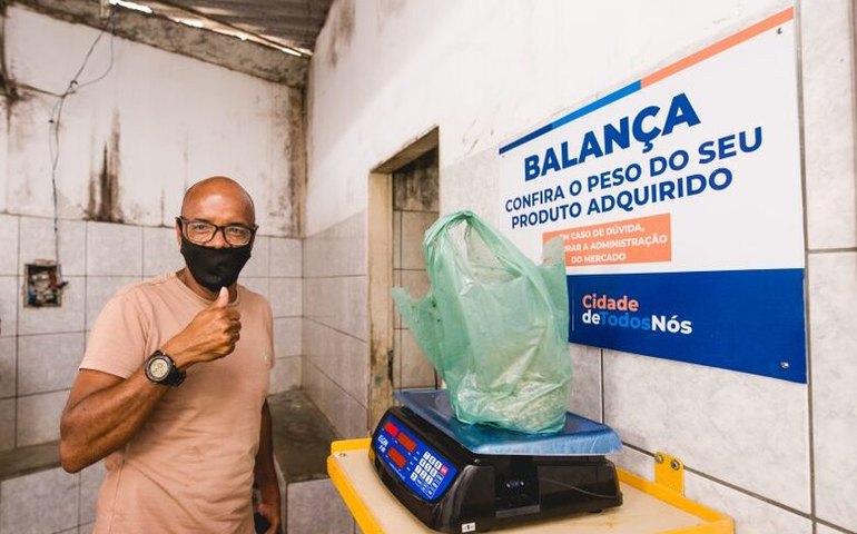 Balanças garantem mais segurança para consumidores dos Mercados Públicos de Maceió