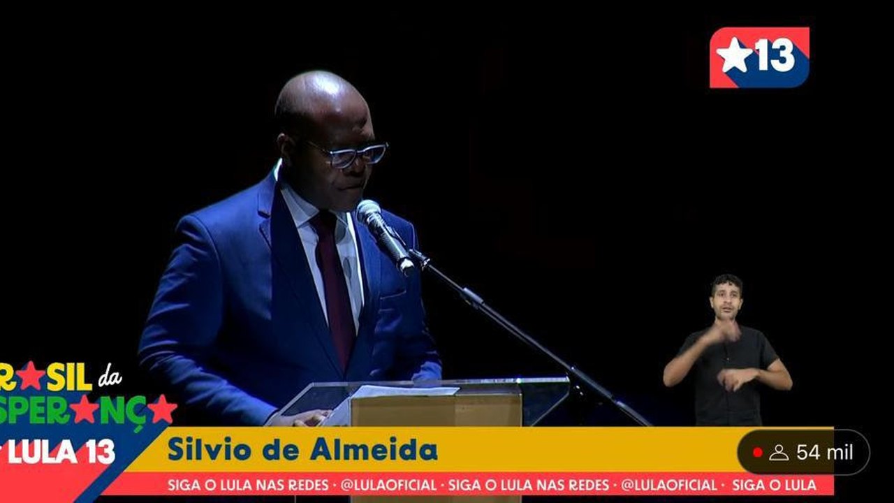 Silvio Almeida: voto em Lula carrega sonho de um Brasil que ainda não existiu