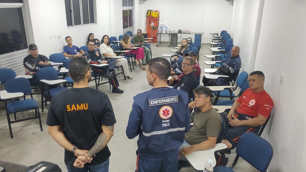 Treinamento do Samu Maceió aprimora equipes de enfermagem em parada cardiorrespiratória