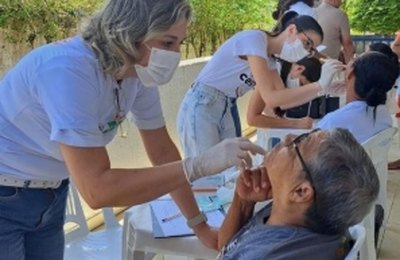 Cesmac promove ação de saúde bucal na comunidade quilombola de Santa Luzia do Norte