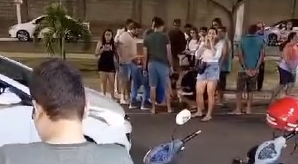 Criança atropelada