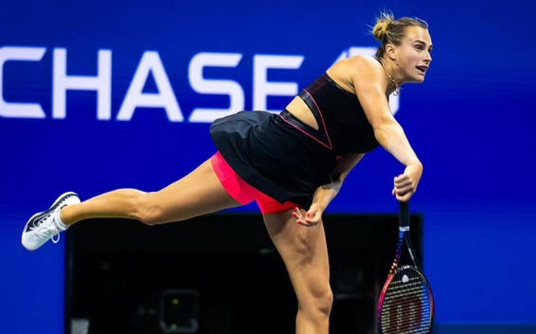 Sabalenka derrota canadense e garante vaga nas oitavas de final do US Open
