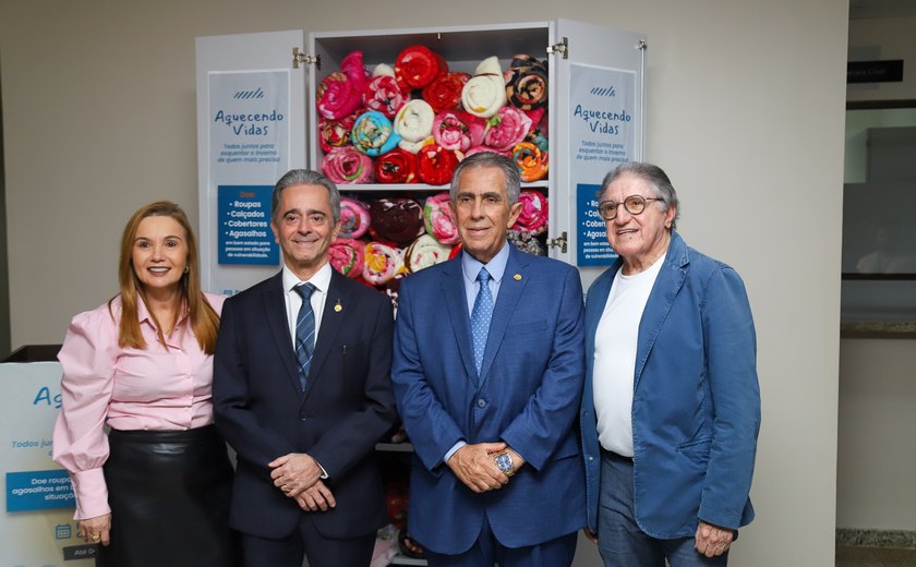 Campanha “Aquecendo Vidas”: TJ de AL recebe 635 doações