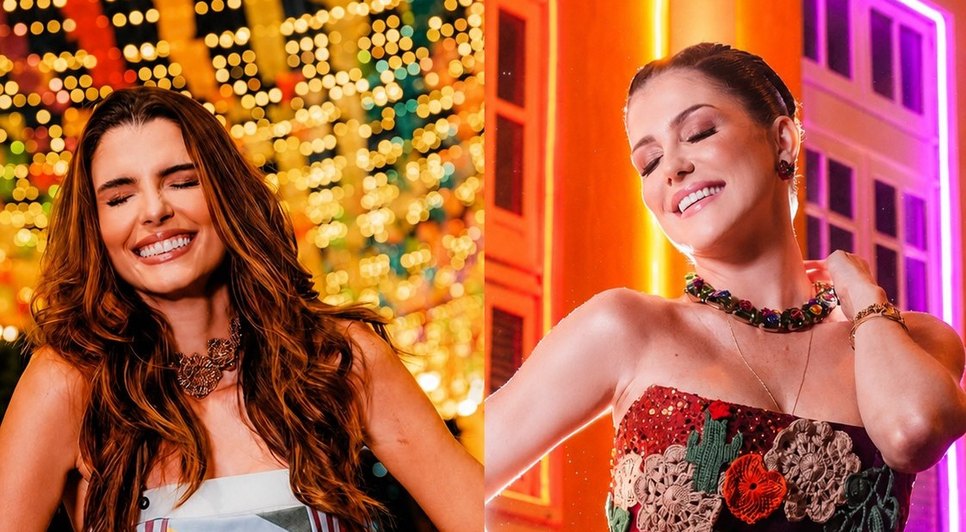 Marina Candia e Millane Hora. / Foto: Assessoria.