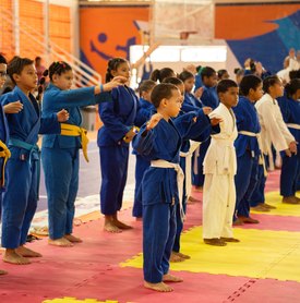 Festival de Judô Escolar reúne estudantes e incentiva formação cidadã