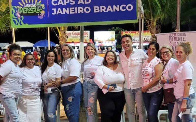 Caps Everaldo Moreira promove ação de redução de danos e prevenção às drogas no Verão Massayó