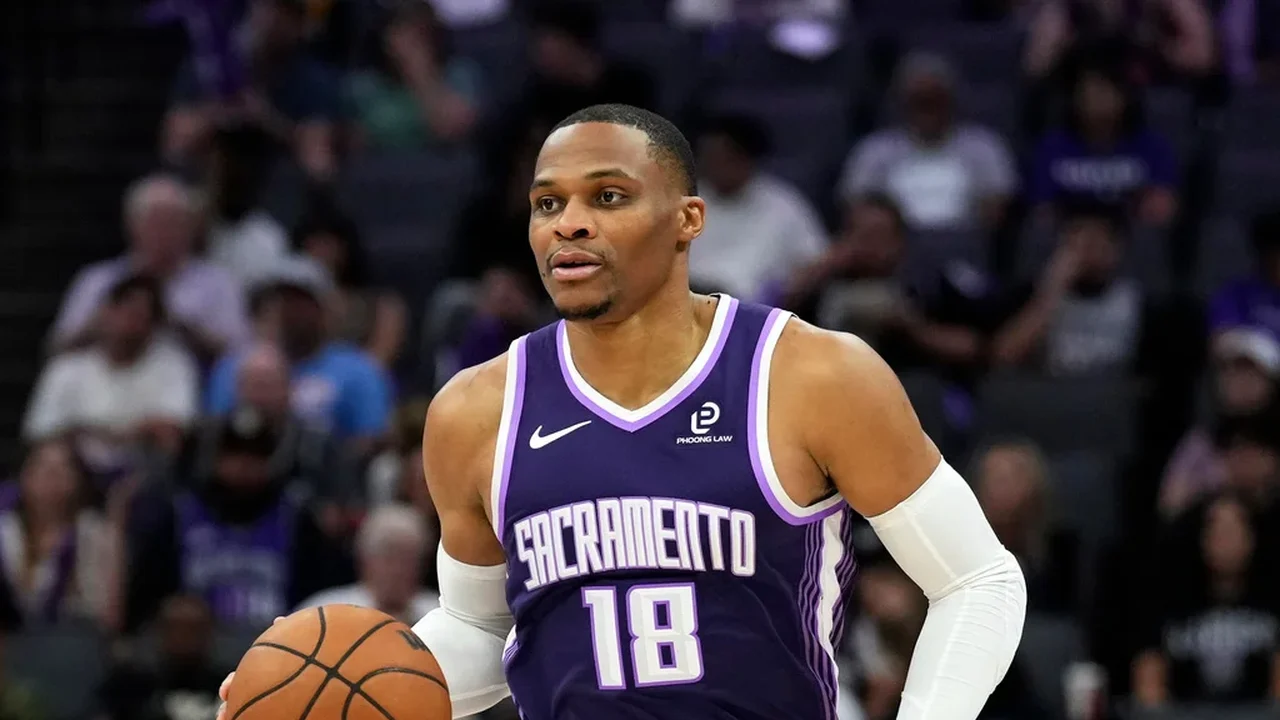 Russell Westbrook se aposenta da NBA com um vídeo de despedida narrado por Michael B. Jordan.