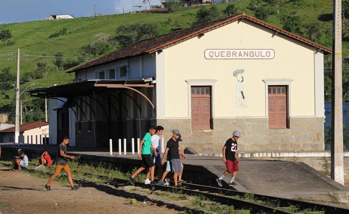 Estação ferroviária de Quebrangulo (AL), que será ponto final do Trem do Graciliano - Divulgação