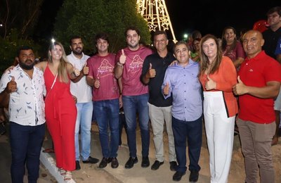 Vereadores participam de abertura do Natal em Santana do Mundaú 