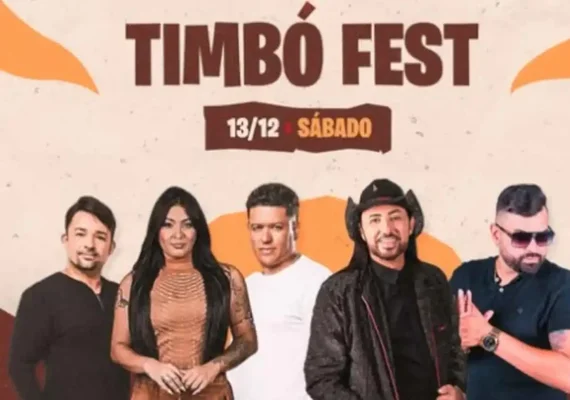 Timbó Fest: Prefeitura de União anuncia festa no distrito no dia 13 de dezembro