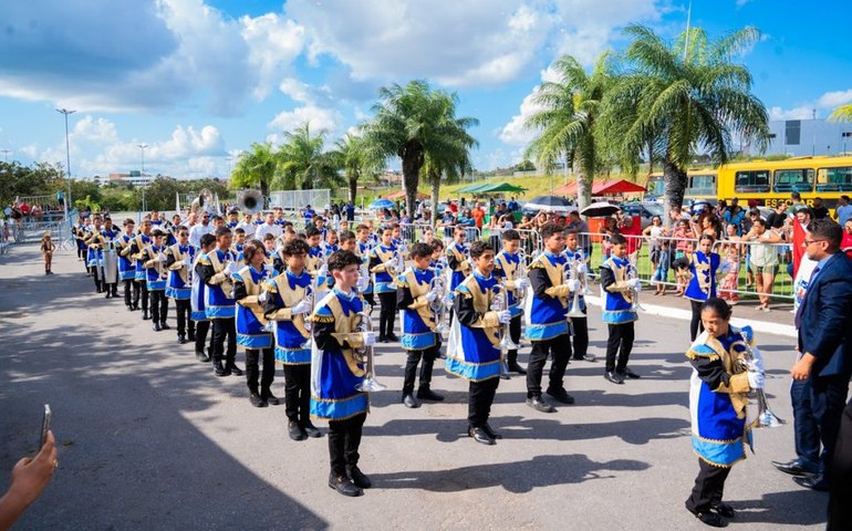 Educação e arte: Arapiraca realiza encontro e campeonato de Bandas e Fanfarras de Arapiraca