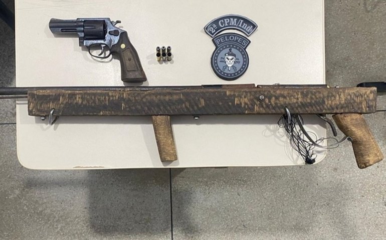 Polícia Militar apreende armas e drogas na Grande Maceió e em Novo Lino