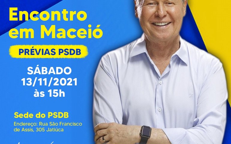 Em viagem pelo Nordeste, Arthur Virgílio Neto chega em Maceió neste sábado, 13, pelas prévias presidenciais do PSDB