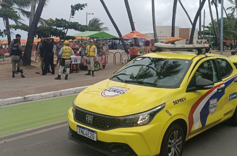 Ronda no Bairro atua em diversas ocorrências e reforça ações preventivas nas praias de Maceió
