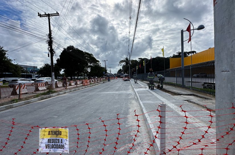 Obra de duplicação da Durval de Góes Monteiro avança com frentes de trabalho simultâneas;