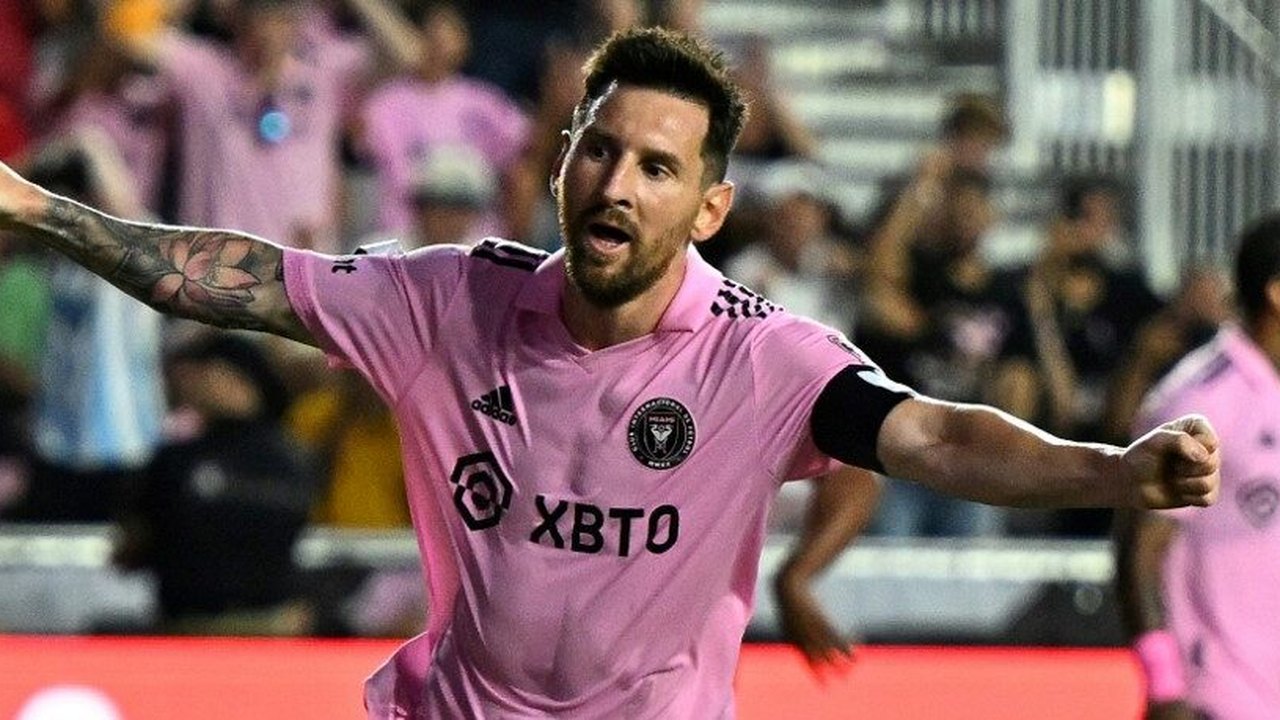 Messi marca de novo, Inter Miami vence Philadelphia Union e vai à final da Liga das Copas