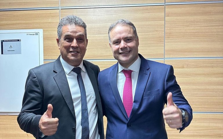 Prefeito de Branquinha busca investimentos em Brasília para reconstrução da ponte atingida pela enchente