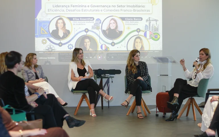 Liderança feminina avança no mercado imobiliário e ganha protagonismo em evento da Câmara França-Brasil