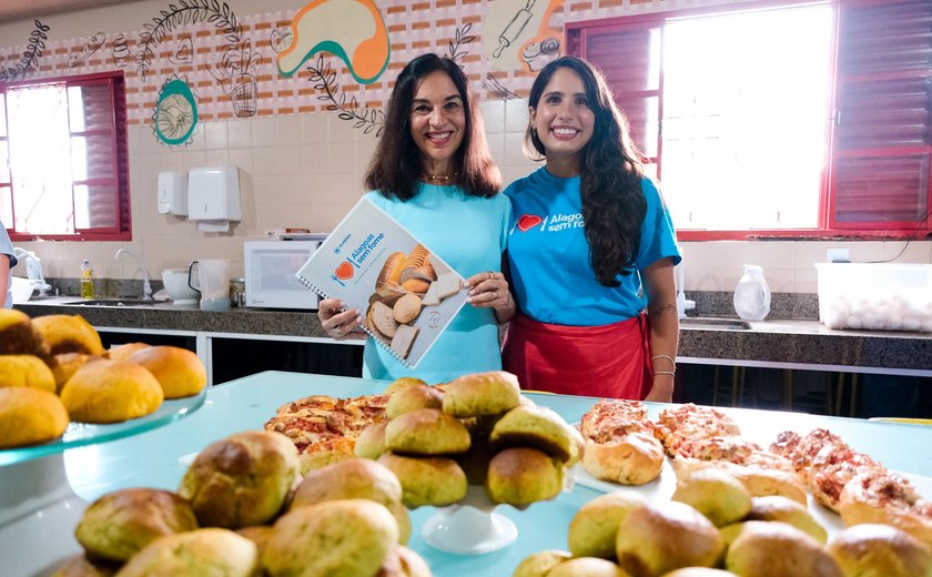 Lu Alckmin visita cozinha-polo do projeto Padaria Artesanal em Alagoas