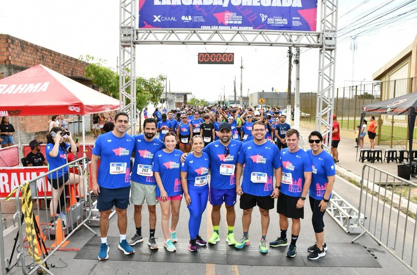 OAB Alagoas realiza primeira etapa do Circuito de Corrida da Advocacia em São Miguel