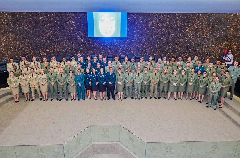 Polícia Militar forma 81 oficiais em mais uma turma do Curso de Comando e Estado Maior