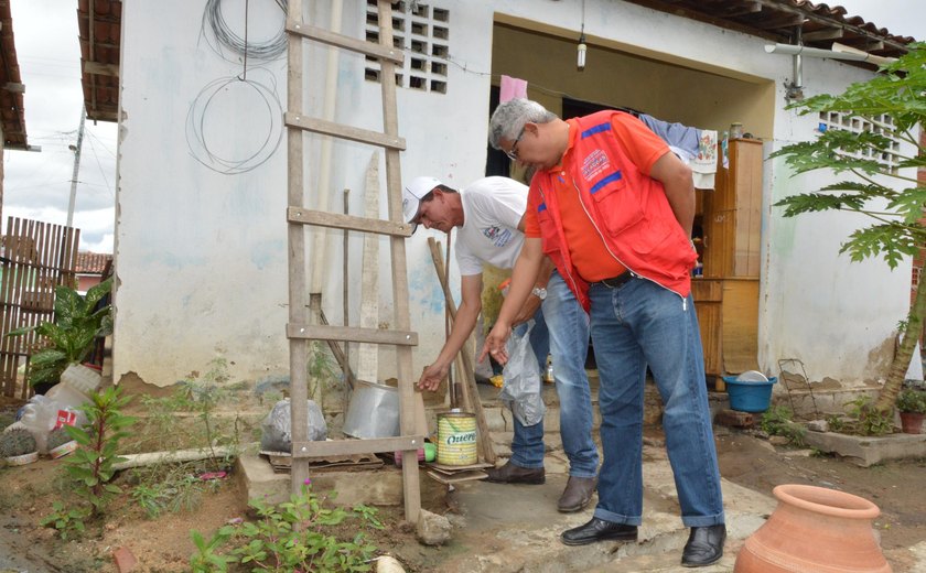 Sesau promove ações em conjunto com o Ministério da Saúde para conter a dengue em Alagoas