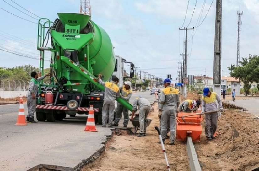 Avenida Cachoeira do Meirim está com 70% dos serviços recuperados