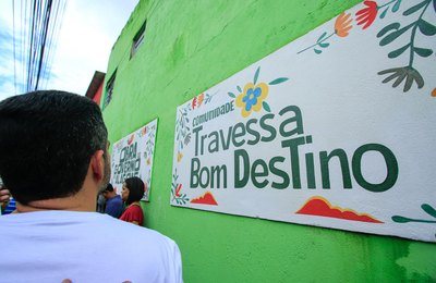 Governo inaugura mais uma obra do Vida Nova nas Grotas, desta vez no Barro Duro