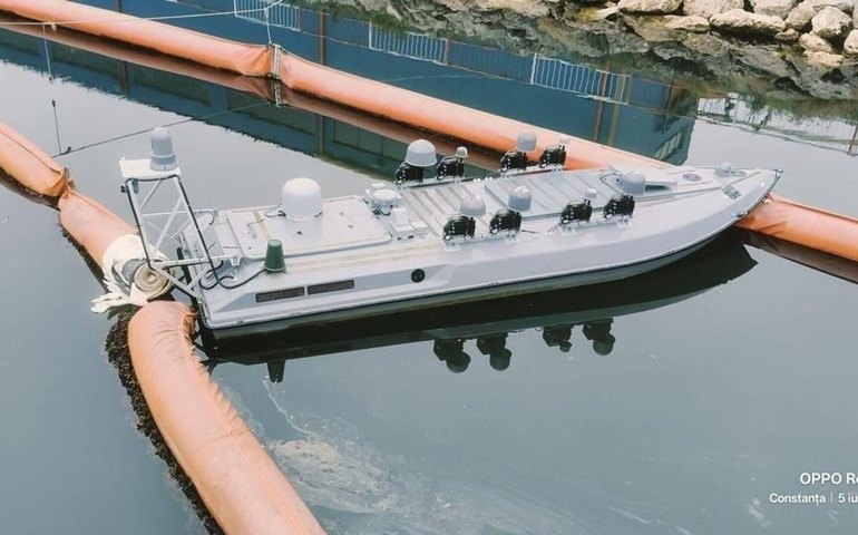 Drone que explodiu em porto romeno é identificado como ucraniano