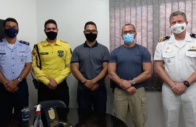 SMTT discute ações em parceria com Marinha e Aeronáutica