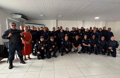 Guarda Municipal de Maceió é capacitada para atuar na proteção da mulher
